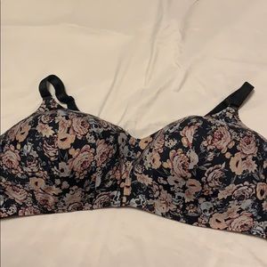 Flower skull Bra